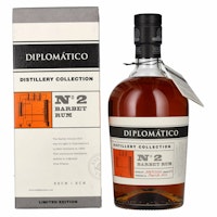 Diplomático Distillery Collection N° 2 BARBET Rum 47% Vol. 0,7l in Giftbox