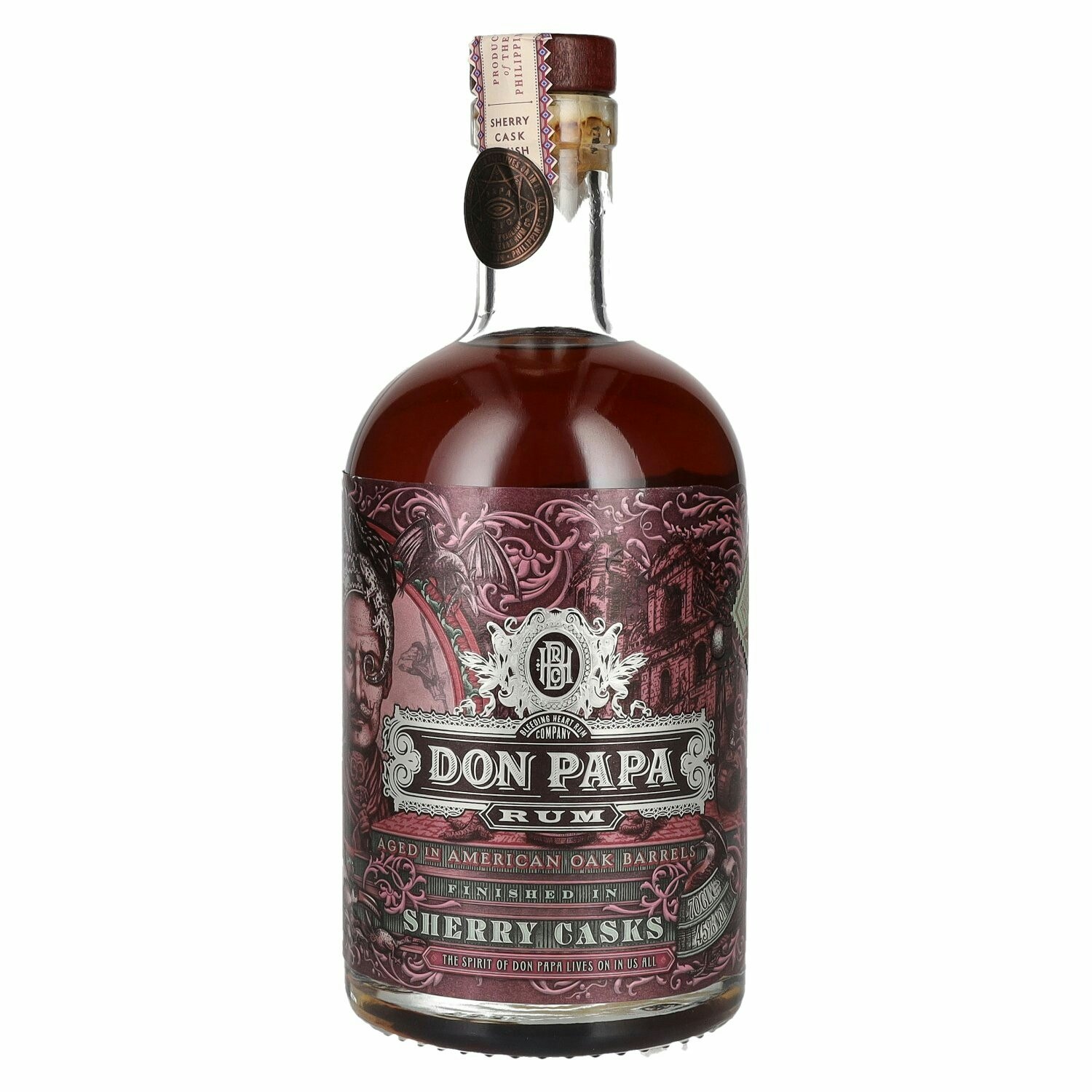 Don Papa Rum Sherry Casks 45% Vol. 0,7l