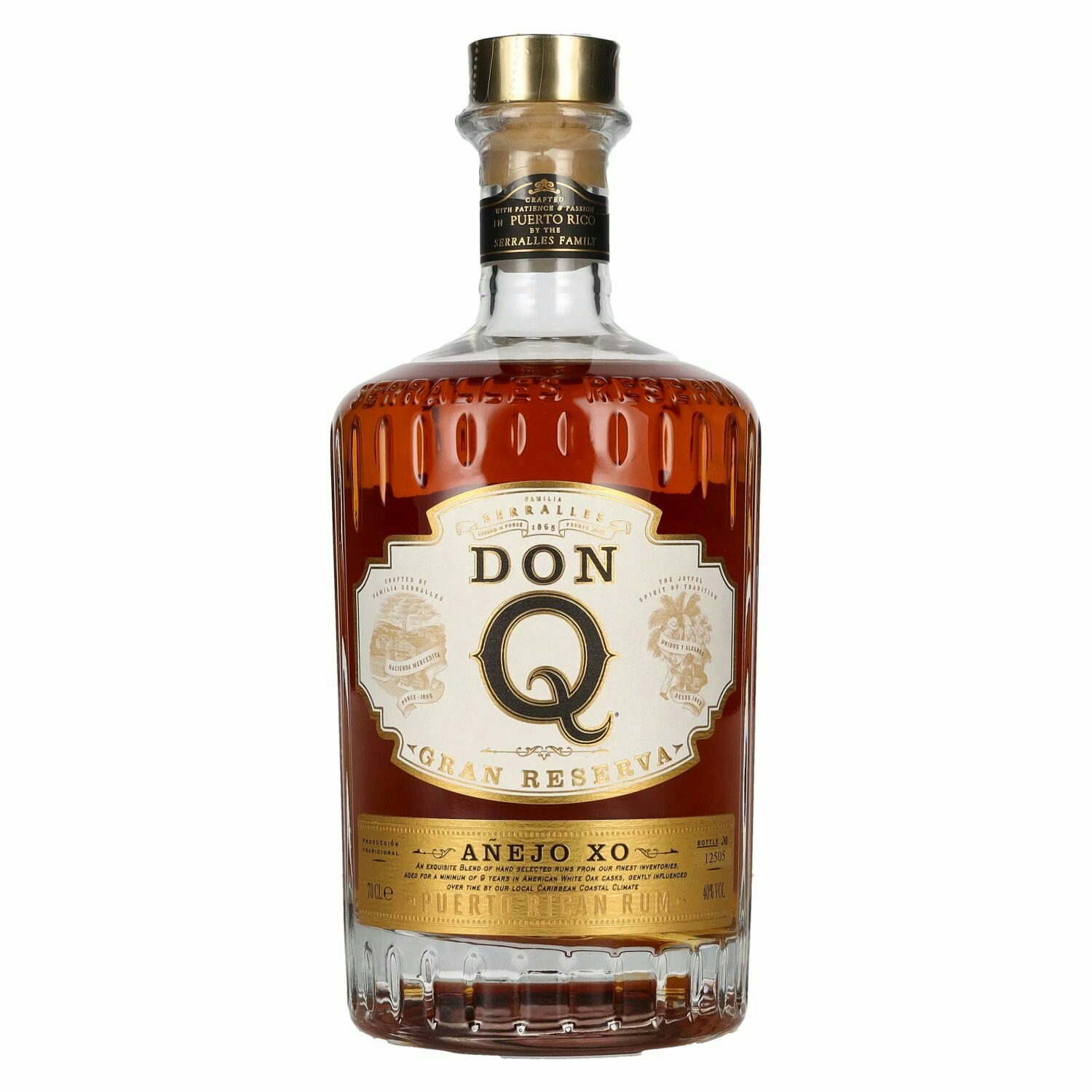 Don Q Gran Reserva Añejo XO Puerto Rican Rum 40% Vol. 0,7l