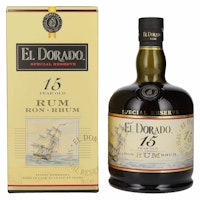 El Dorado 15 Years Old Finest Demerara Rum SPECIAL RESERVE 43% Vol. 0,7l in Giftbox