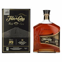 Flor de Caña Centenario 18 Years Old Slow Aged Single Estate Rum 40% Vol. 1l in Giftbox