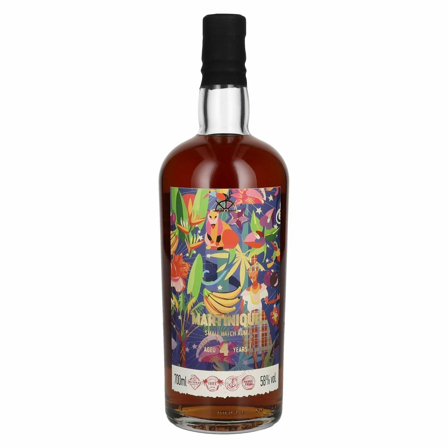 FRC Martinique 4 Years Old Small Batch Rum 58% Vol. 0,7l