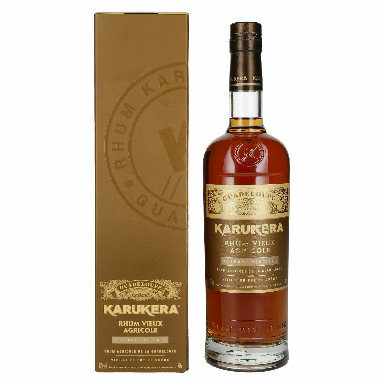 Karukera RÉSERVE SPÉCIALE Rhum Vieux 42% Vol. 0,7l in Giftbox