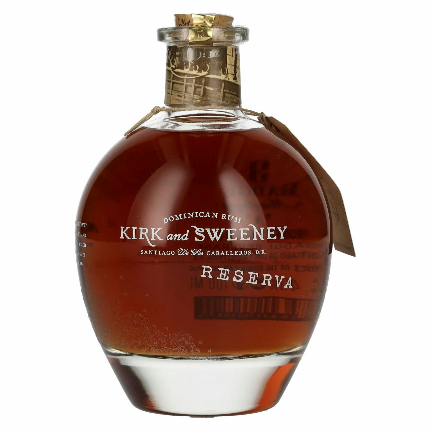 Kirk and Sweeney RESERVA Dominican Rum 40% Vol. 0,7l