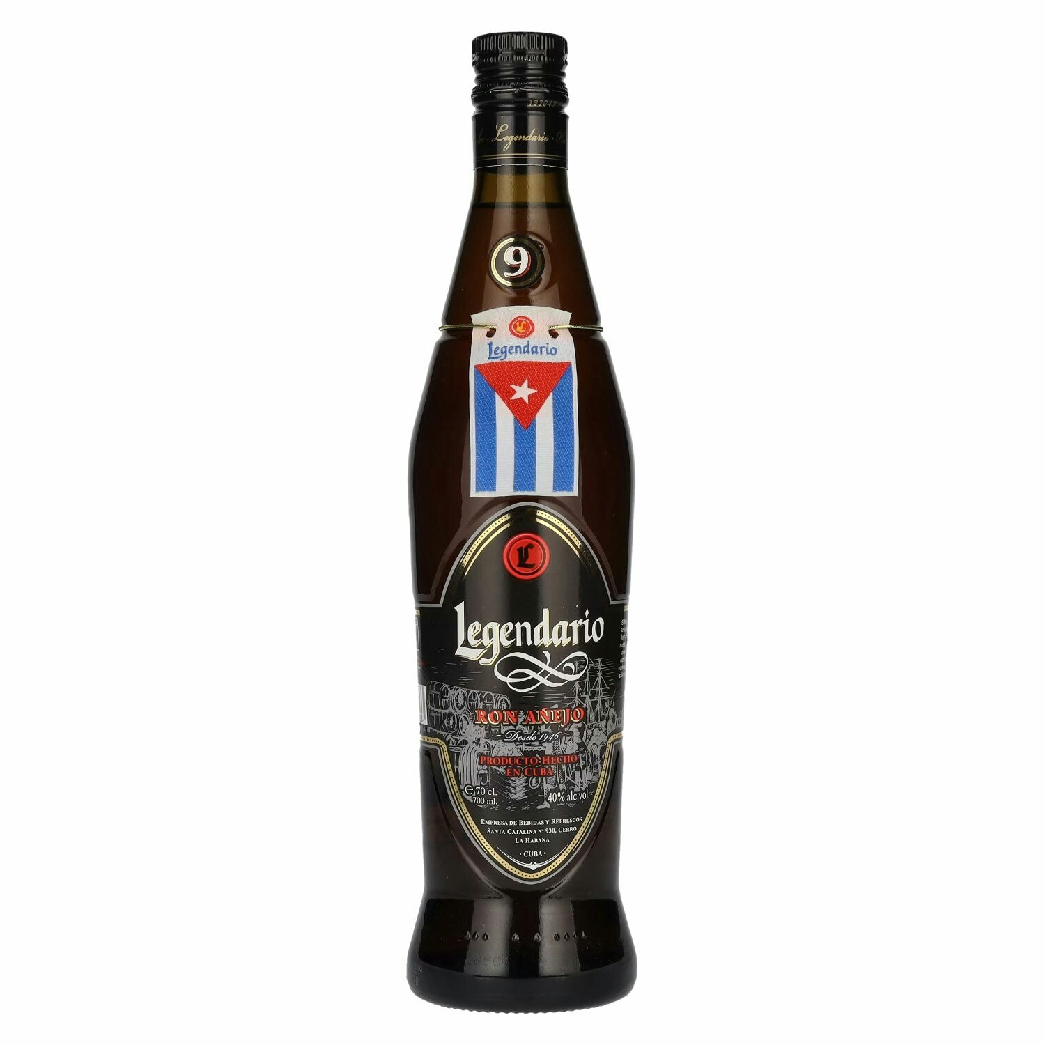 Legendario Ron 9 Añejo 40% Vol. 0,7l