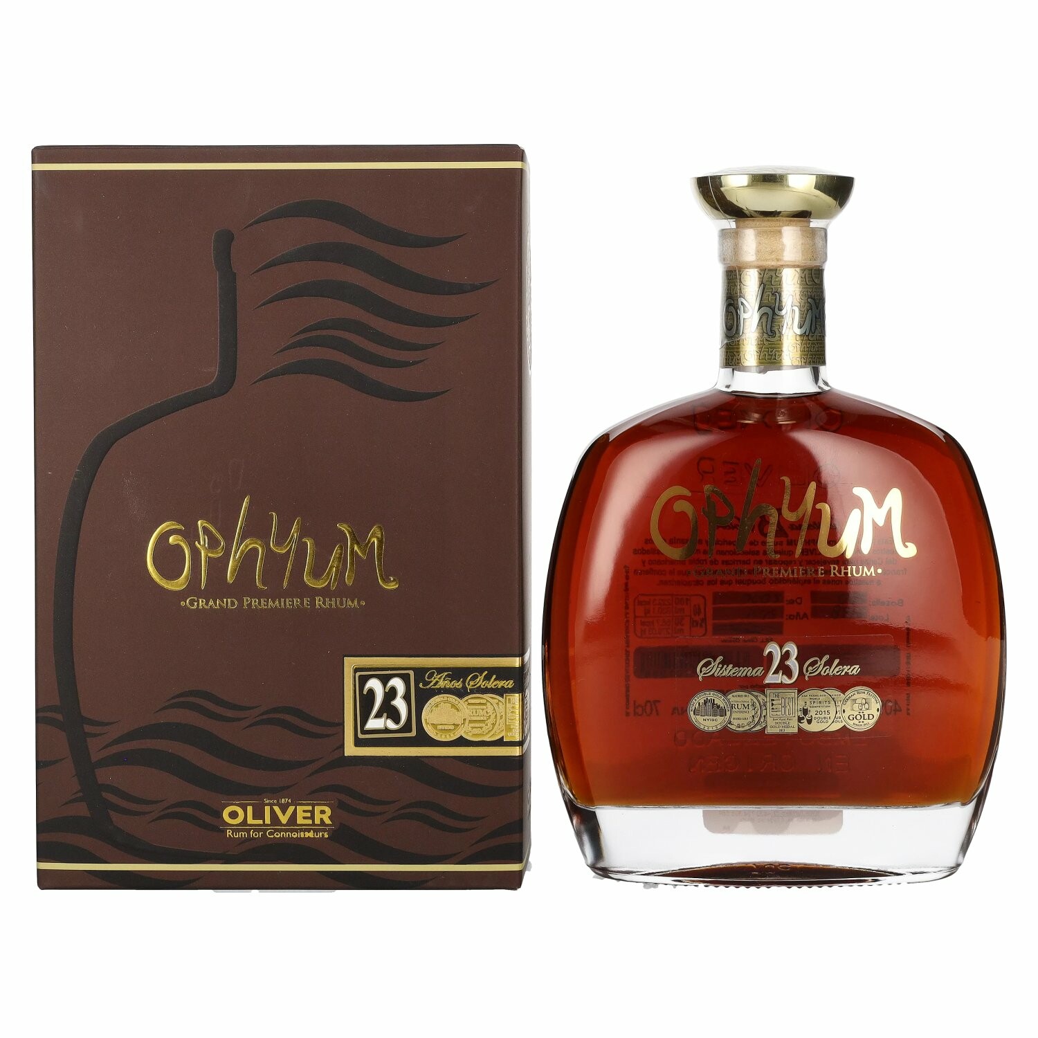 Ophyum 23 Años Solera Grand Premiere Rhum 40% Vol. 0,7l in Giftbox