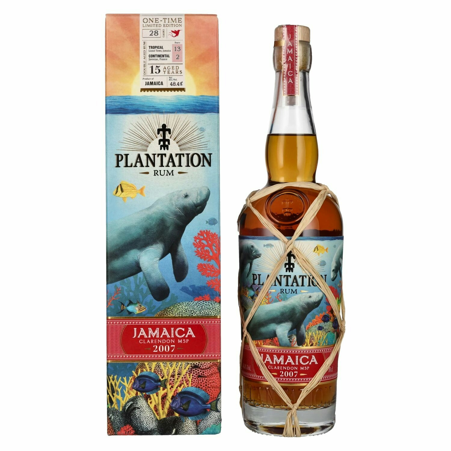 Plantation Rum JAMAICA MSP Limited Edition 2007 48,4% Vol. 0,7l in Giftbox