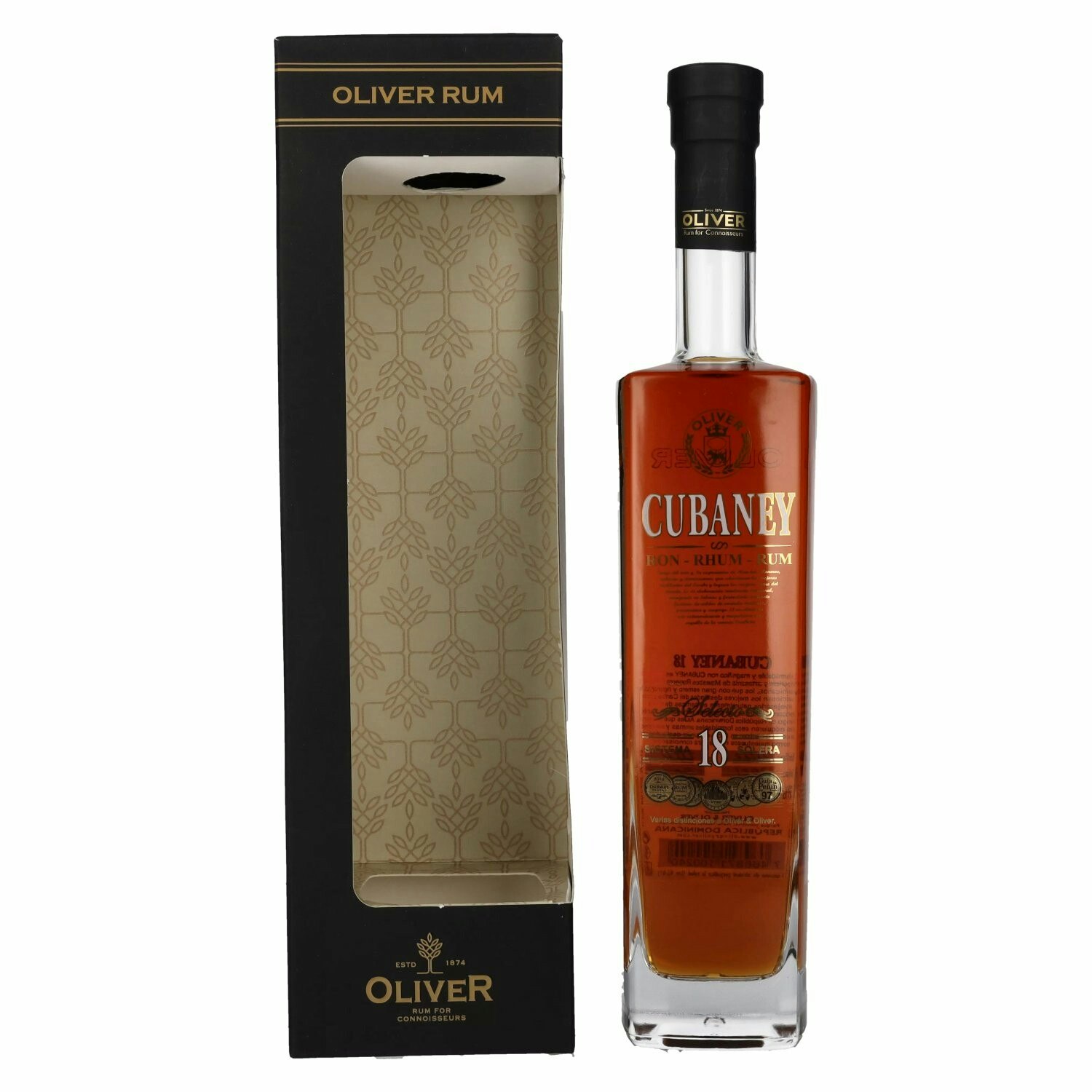 Ron Cubaney SELECTO 18 Sistema Solera 38% Vol. 0,7l in Giftbox