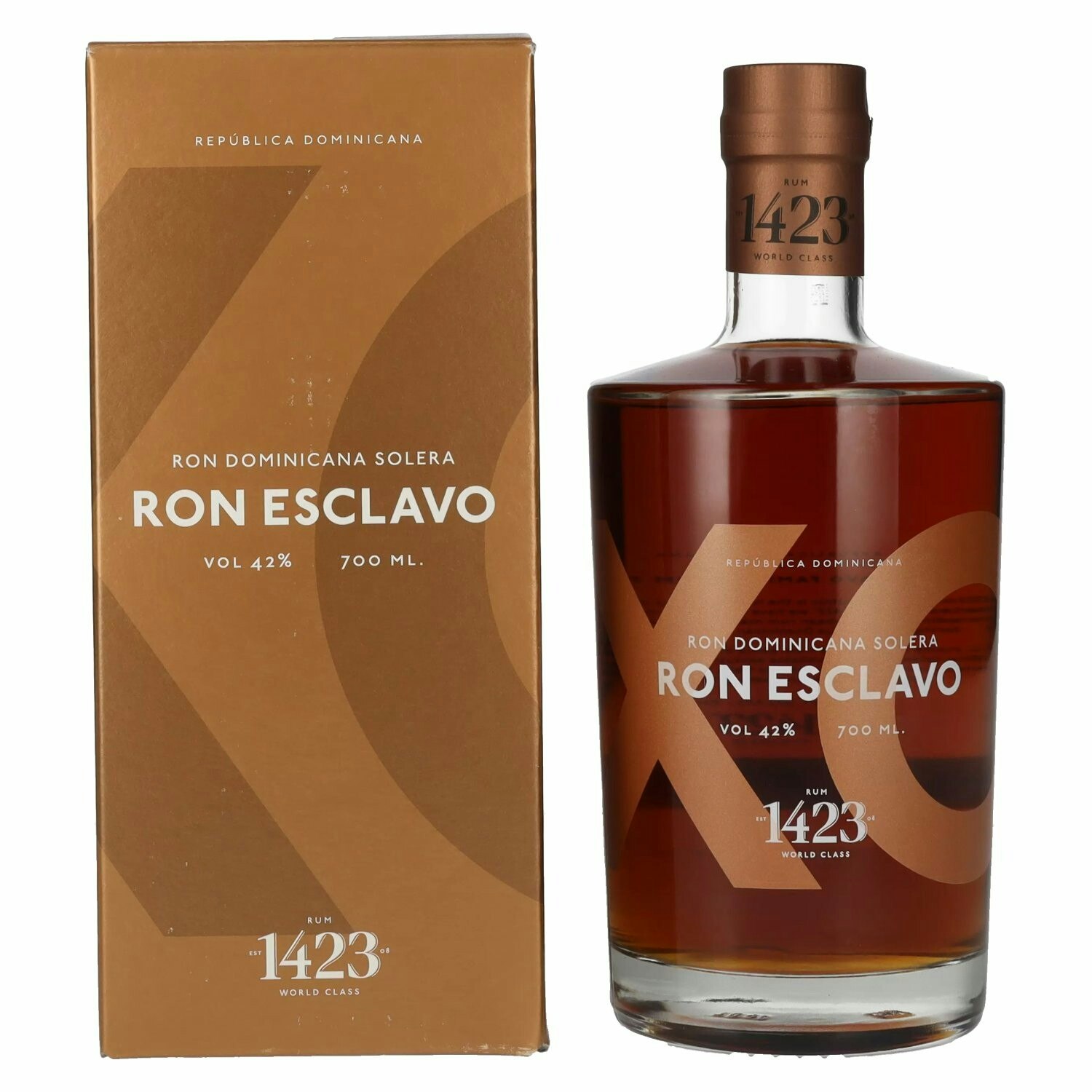 Ron Esclavo XO Ron Dominicana Solera 42% Vol. 0,7l in Giftbox