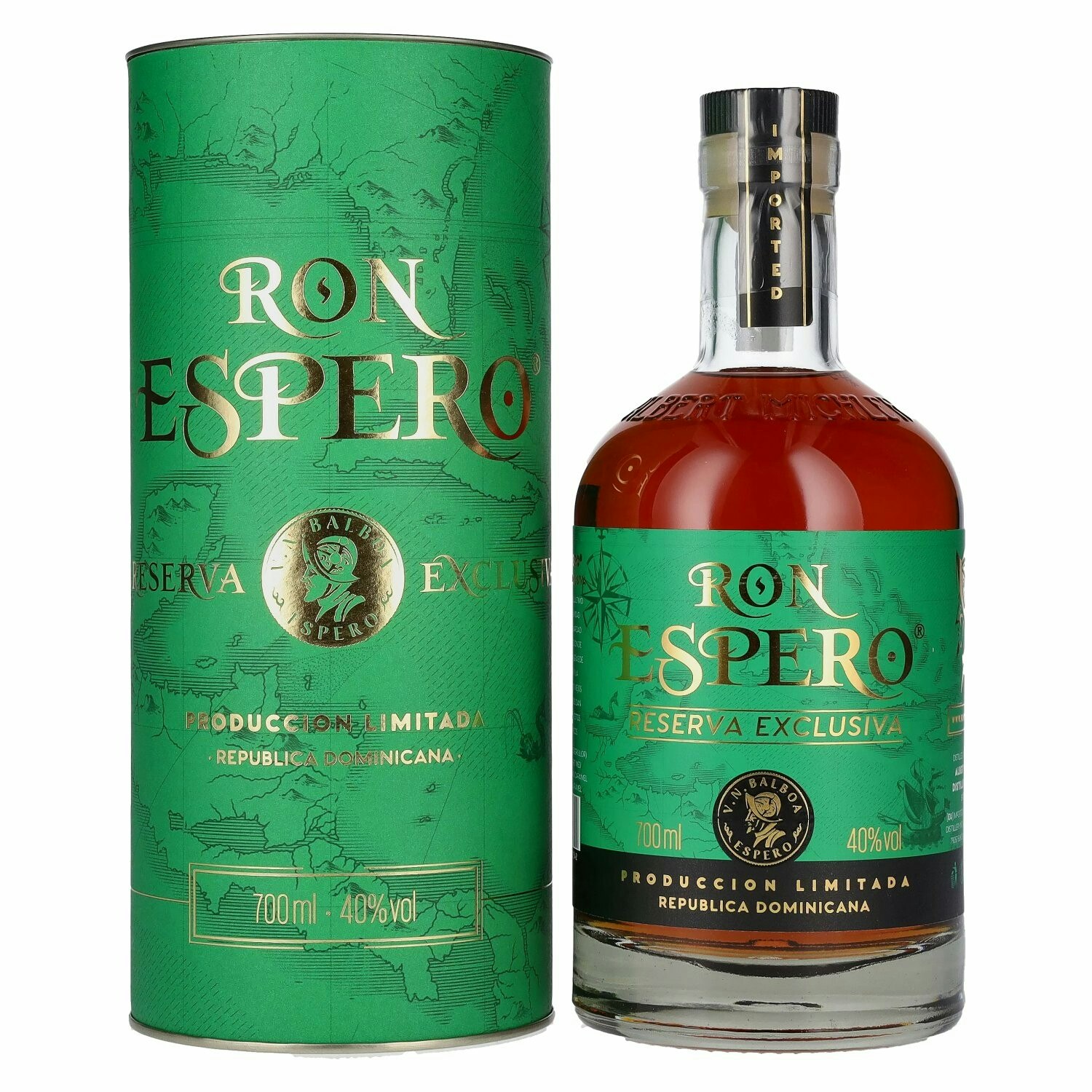 Ron Espero Reserva Exclusiva Limitada 40% Vol. 0,7l in Giftbox