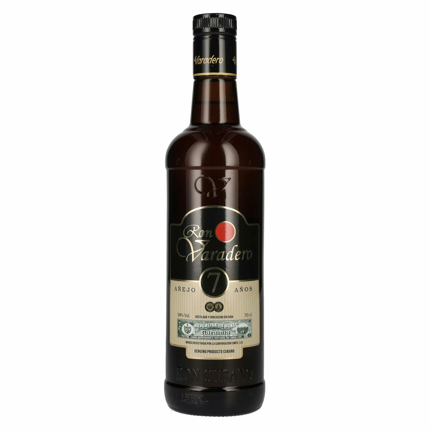 Ron Varadero Añejo 7 Años Rhum 38% Vol. 0,7l
