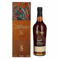 Ron Zacapa Centenario 23 SISTEMA SOLERA Gran Reserva 40% Vol. 0,7l in Giftbox with 6 Untersetzern