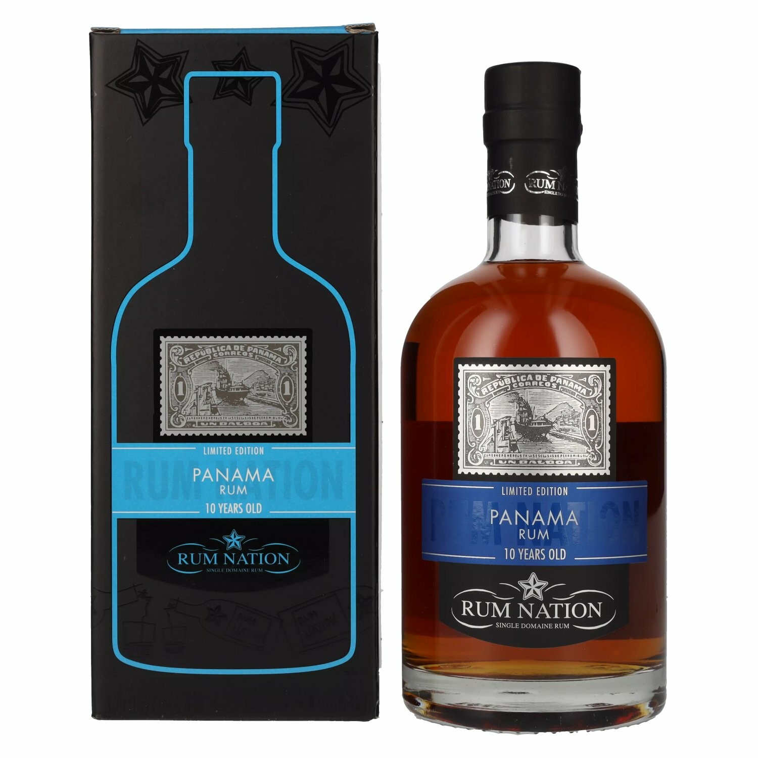 Rum Nation Panama 10 Years Old Limited Edition 40% Vol. 0,7l in Giftbox