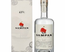 Sampan Rhum Vietnam 43% Vol. 0,7l in Giftbox