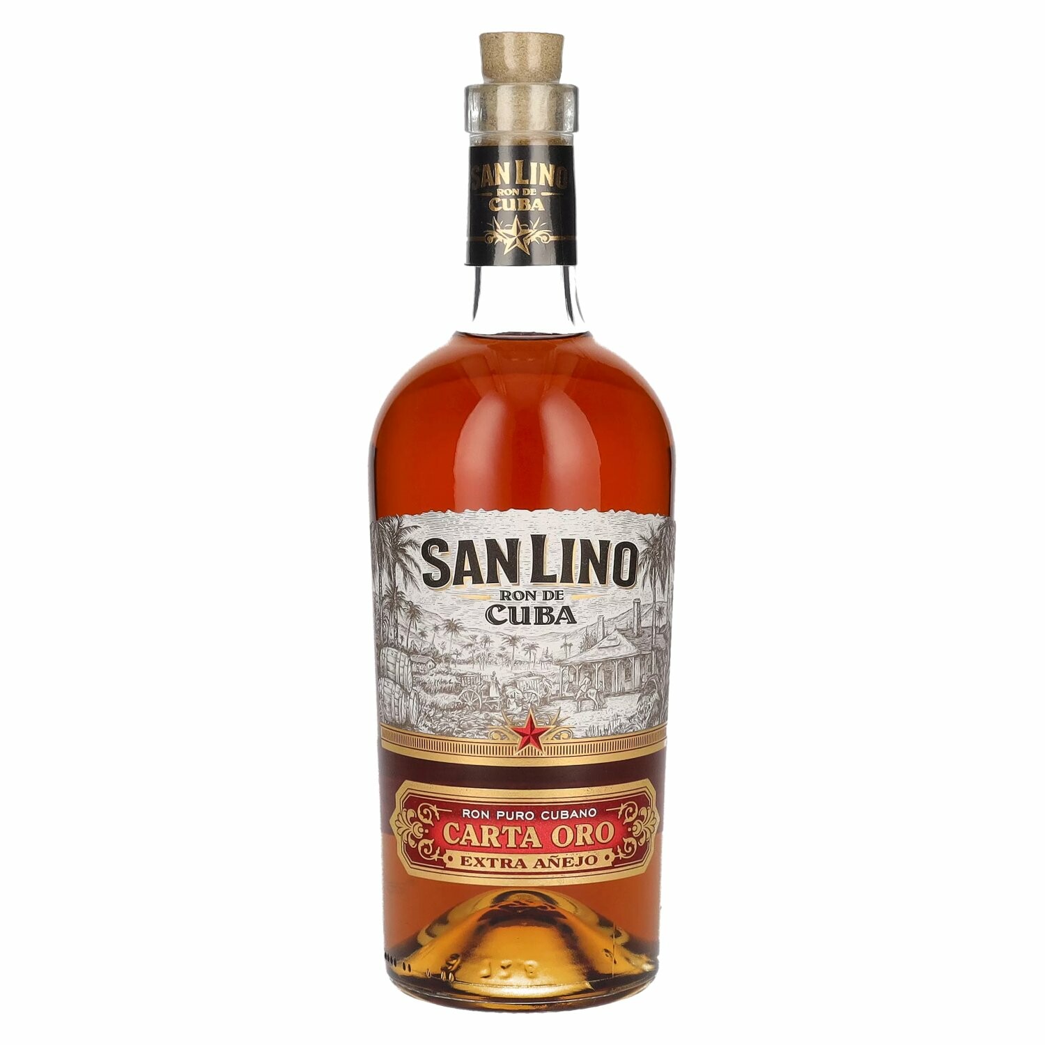 San Lino Ron de Cuba CARTA ORO Extra Añejo 40% Vol. 0,7l