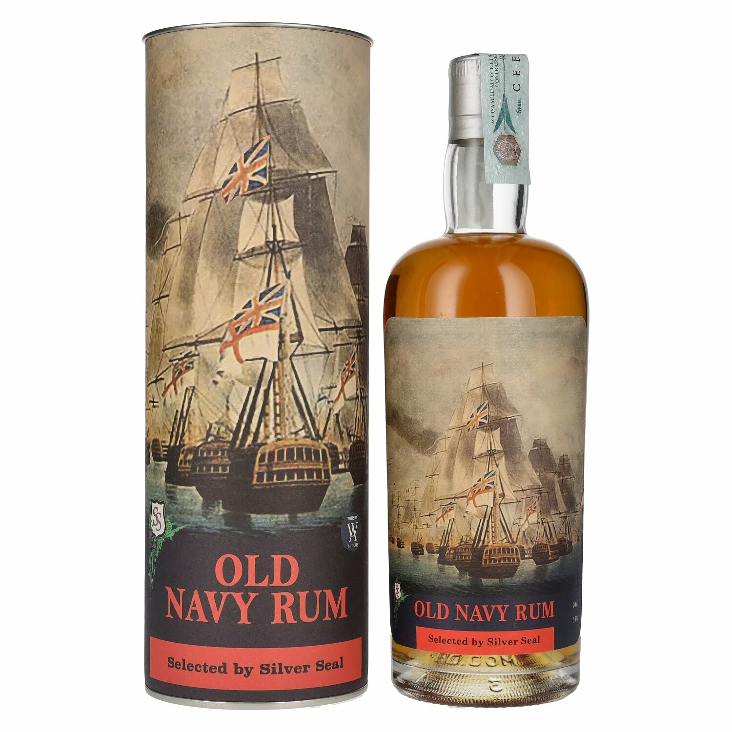 Silver Seal Old Navy Rum Edition 2018 57% Vol. 0,7l in Giftbox