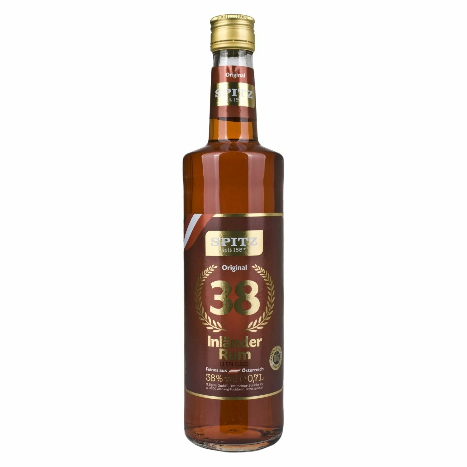 Spitz Inländer Rum 38% Vol. 0,7l