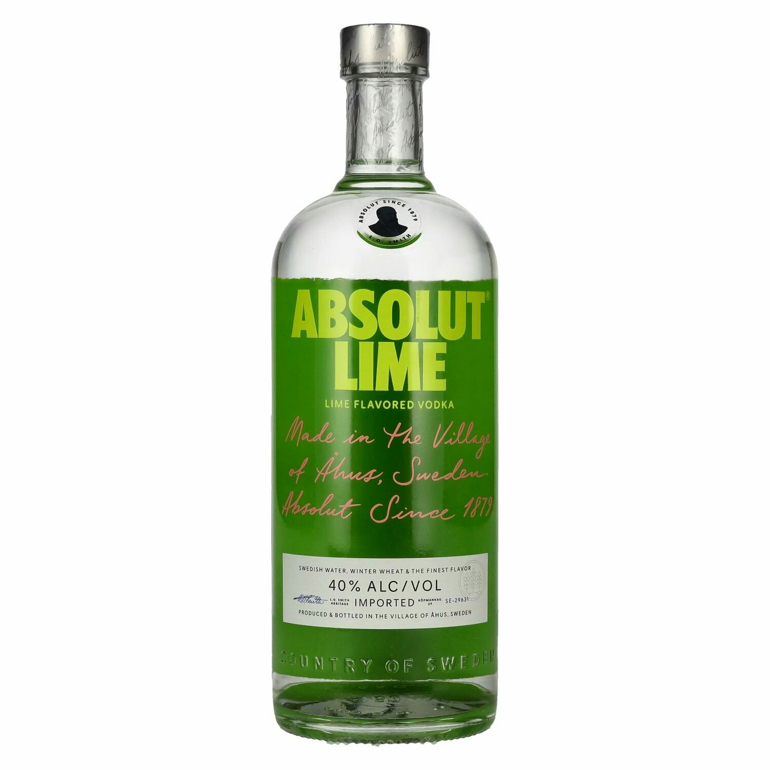 Absolut LIME Flavored Vodka 40% Vol. 1l