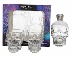 Crystal Head Vodka 40% Vol. 0,7l in Giftbox with 2 glasses