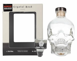 Crystal Head Vodka 40% Vol. 0,7l in Giftbox with glassstopper