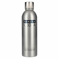 Danzka Vodka FIFTY Premium Distilled 50% Vol. 1l