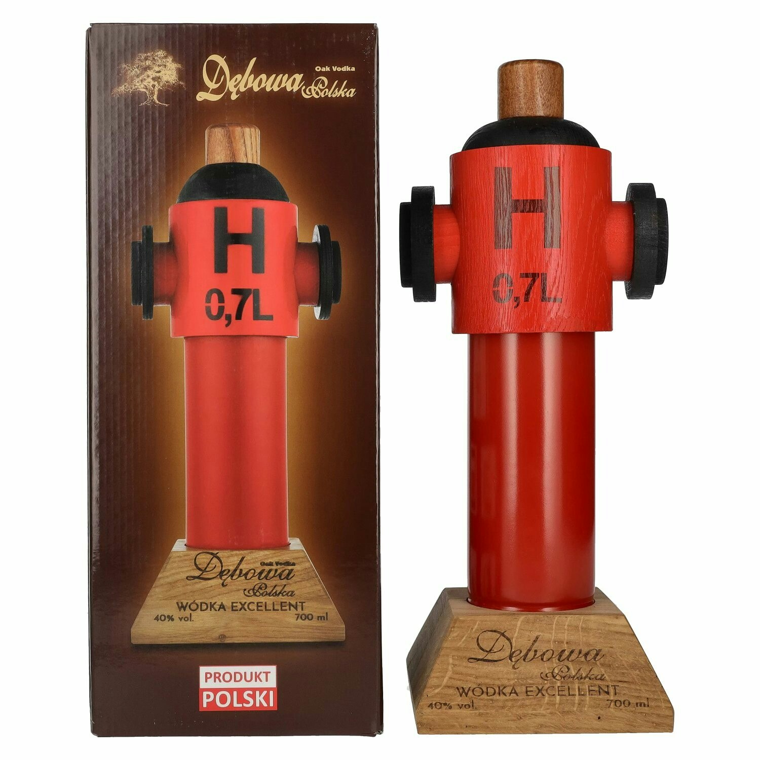 Debowa Wódka Hydrant 40% Vol. 0,7l in Giftbox