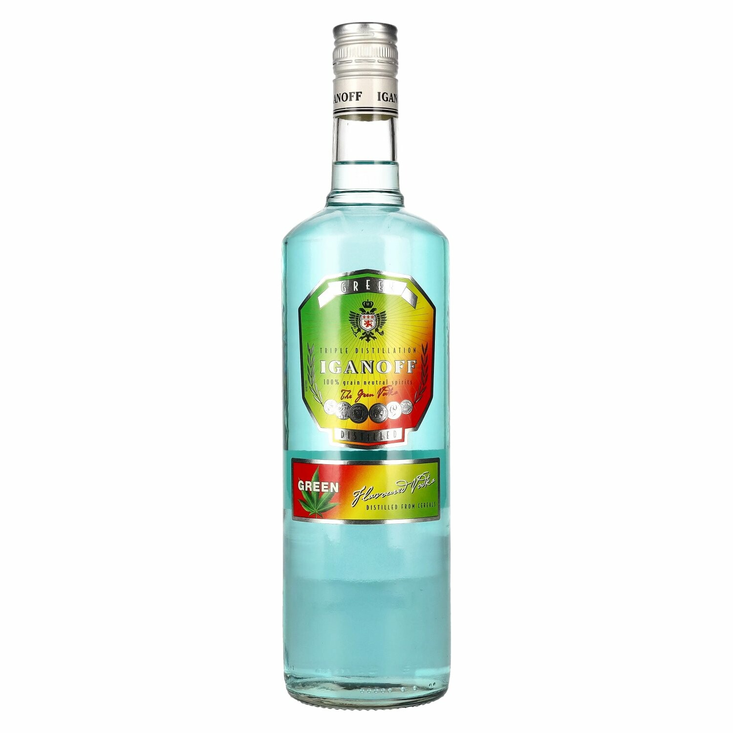 Iganoff GREEN Flavoured Vodka 40% Vol. 1l