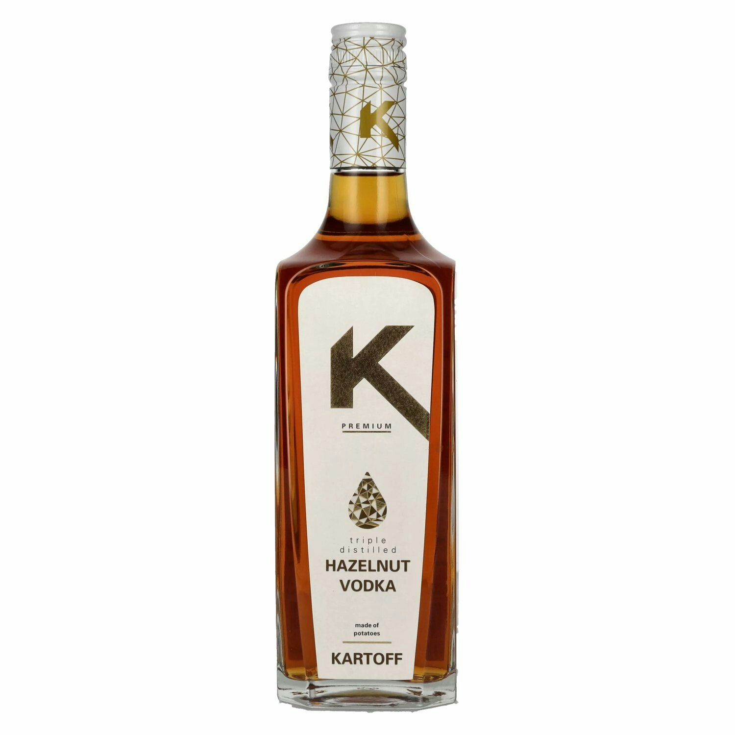 Kartoff Triple Distilled Hazelnut Vodka 38% Vol. 0,7l