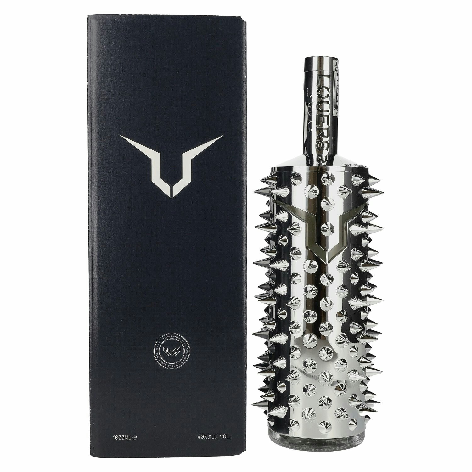 Louers Vodka 40% Vol. 1l in Giftbox with LED Lichtsticker
