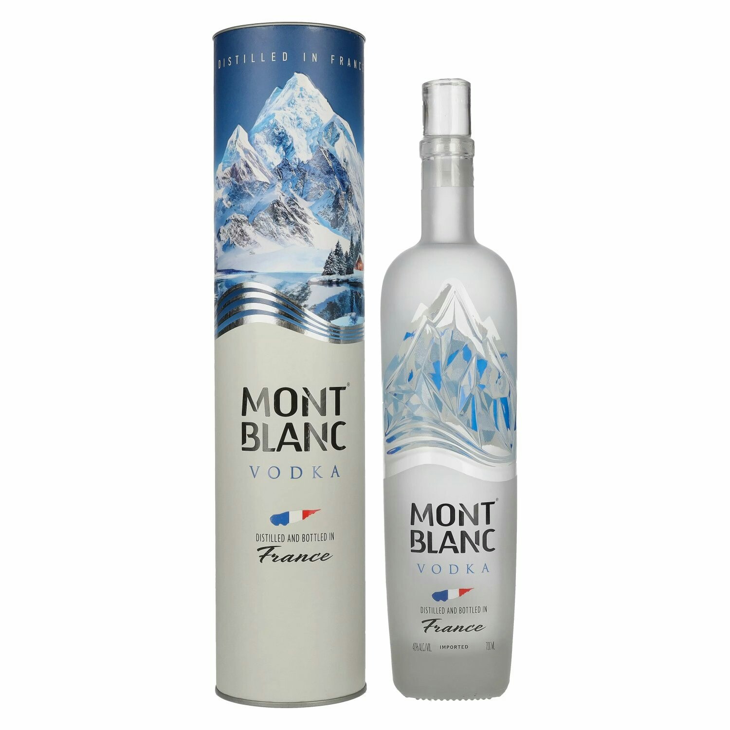 Mont Blanc Vodka 40% Vol. 0,7l in Giftbox