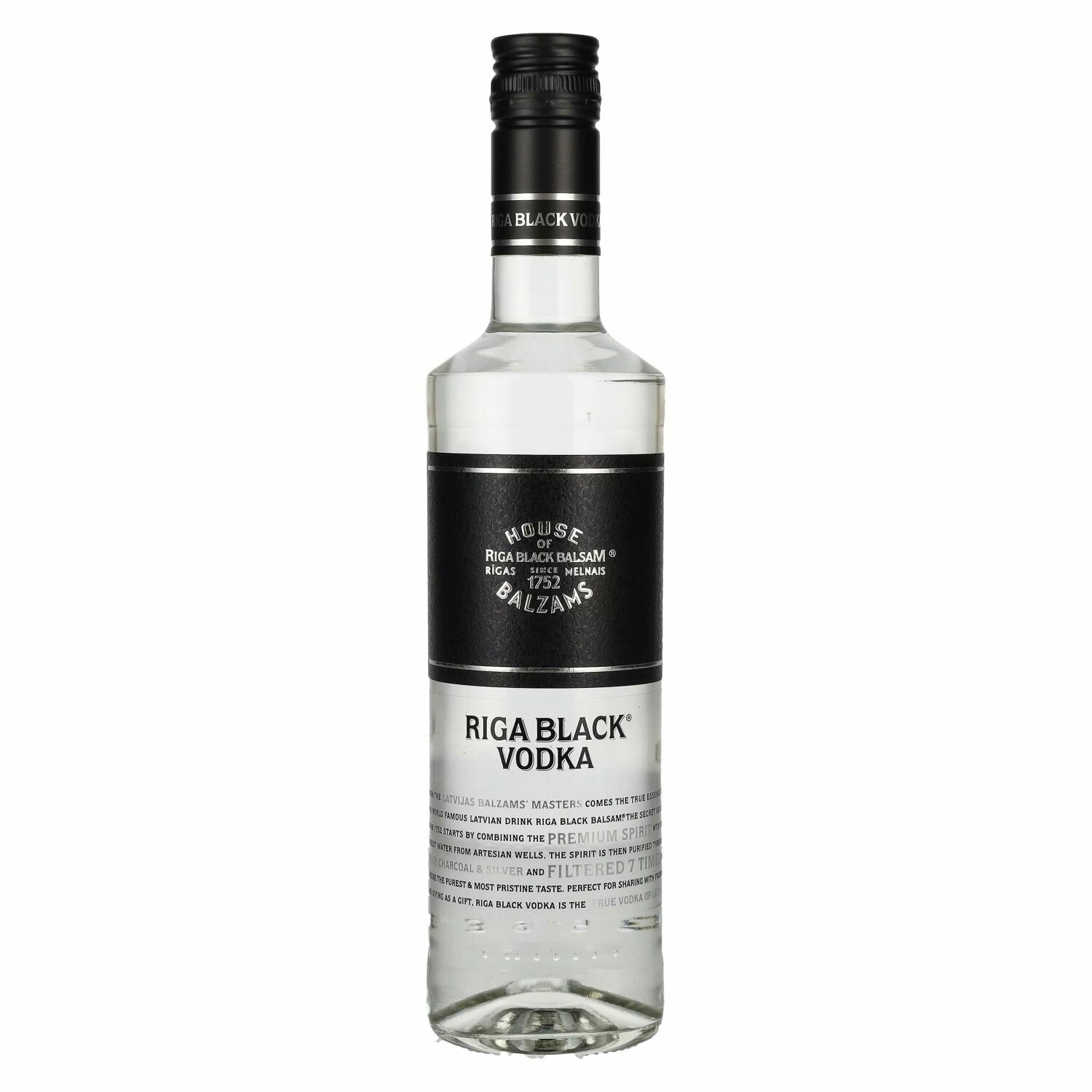 Riga Black Vodka 40% Vol. 0,5l