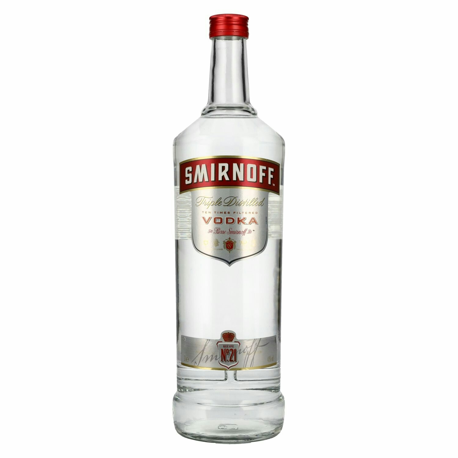 Smirnoff No. 21 Vodka 40% Vol. 3l + Kunststoff-Handpumpe