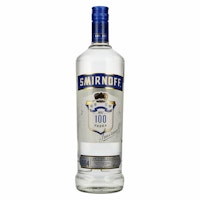 Smirnoff Triple Distilled 100 PROOF Vodka Blue Label 50% Vol. 1l