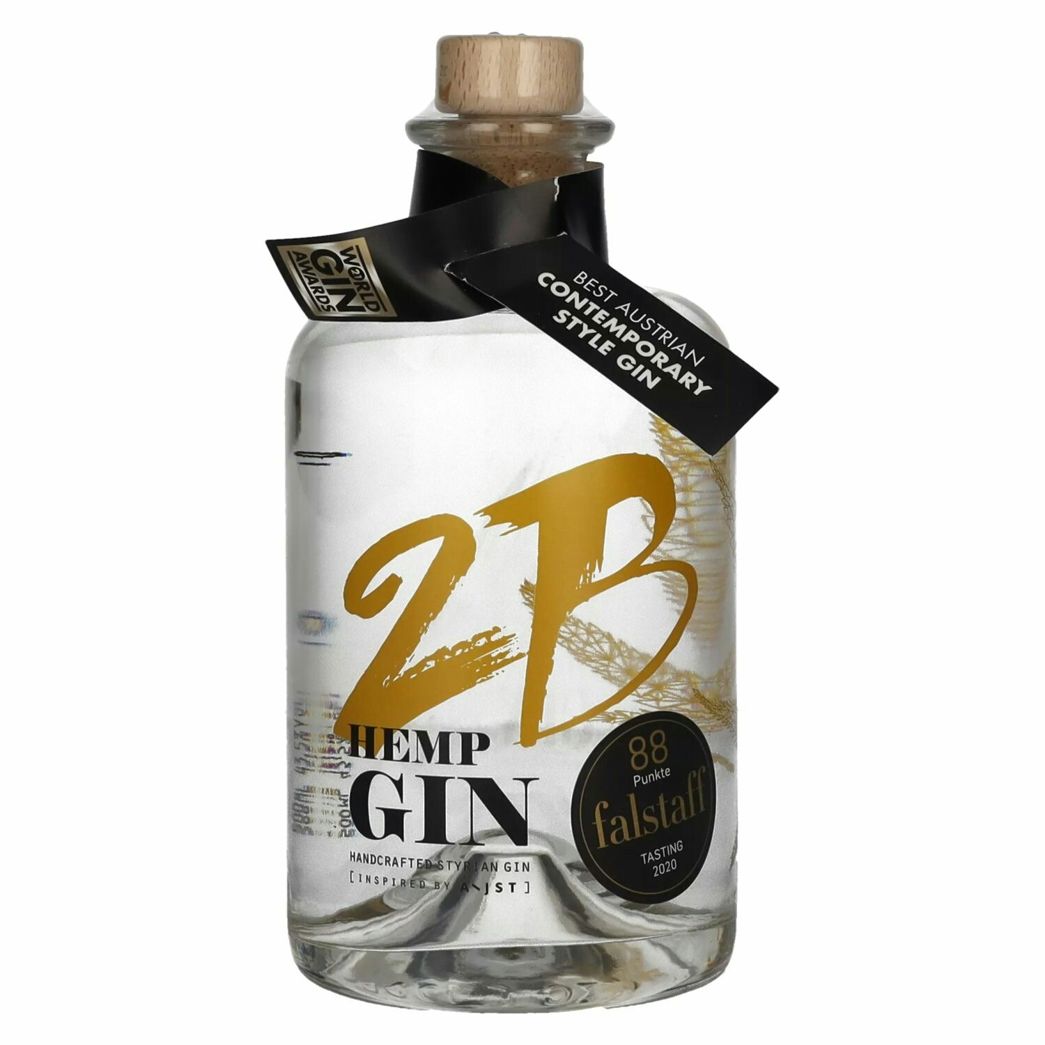 2B Hemp Gin Styrian Gin 43,5% Vol. 0,5l