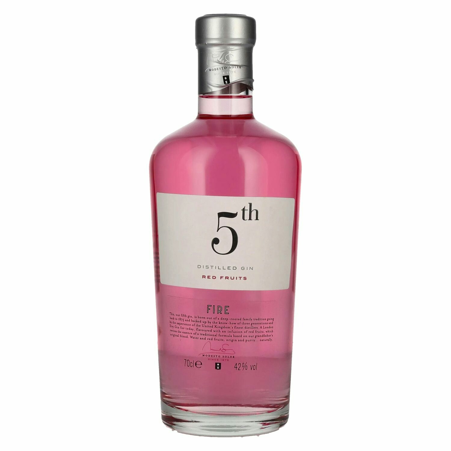 5th FIRE Gin Red Fruits 42% Vol. 0,7l