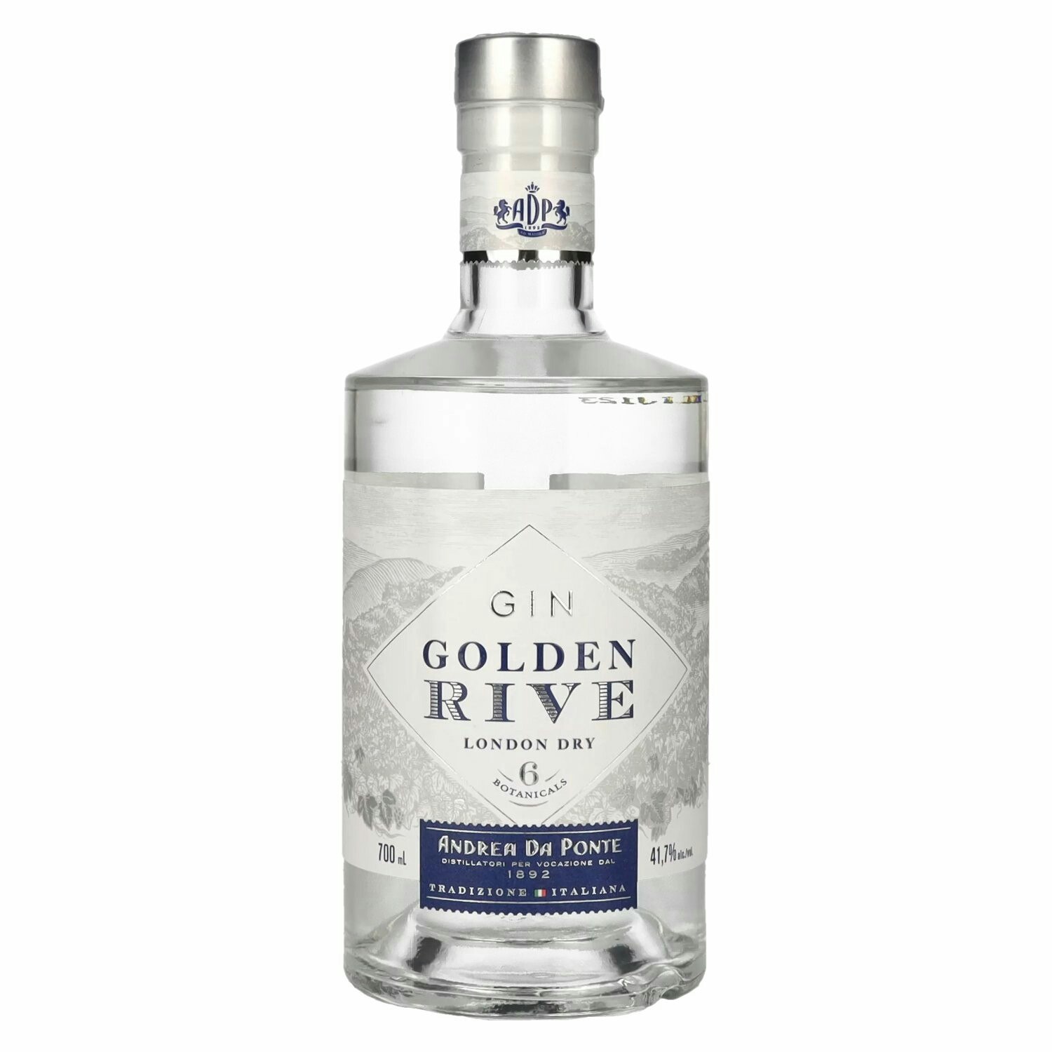 Andrea Da Ponte Golden Rive London Dry Gin 41,7% Vol. 0,7l