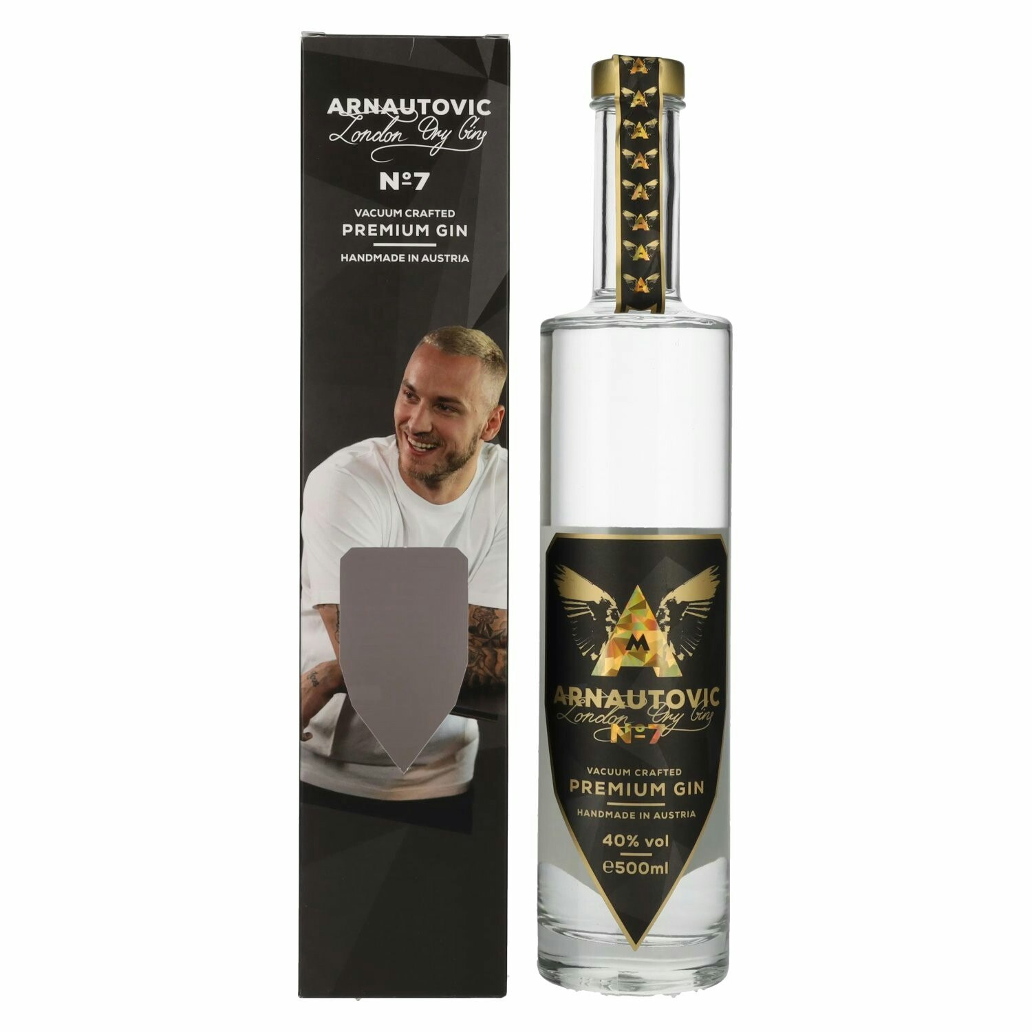 Arnautovic London Dry Gin Premium Gin No. 7 40% Vol. 0,5l in Giftbox