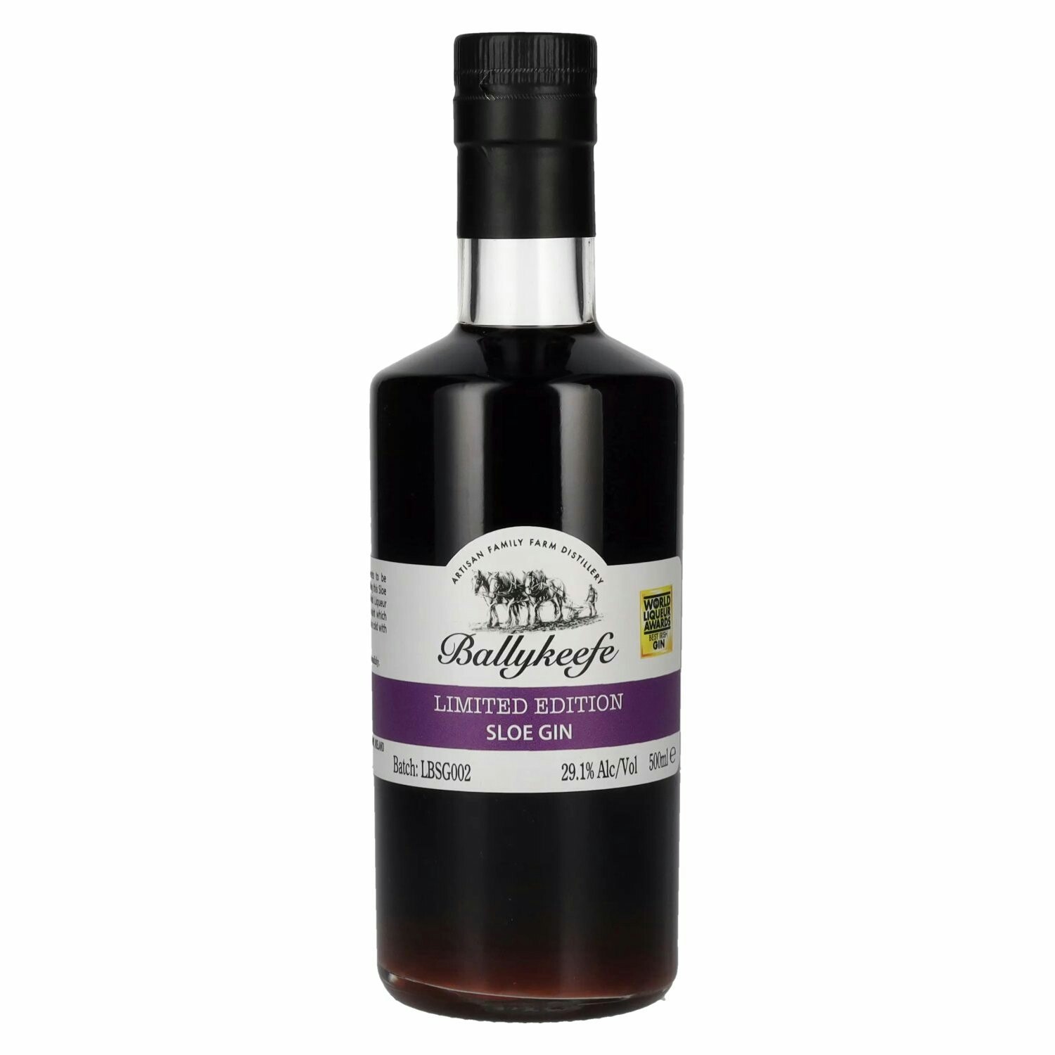 Ballykeefe Sloe Gin Limited Edition 29,1% Vol. 0,5l
