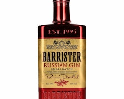 Barrister Russian Gin Small Batch 43% Vol. 0,7l