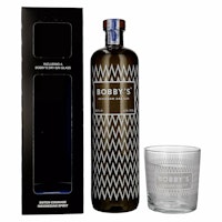 Bobby's Schiedam Dry Gin 42% Vol. 0,7l in Giftbox with glass