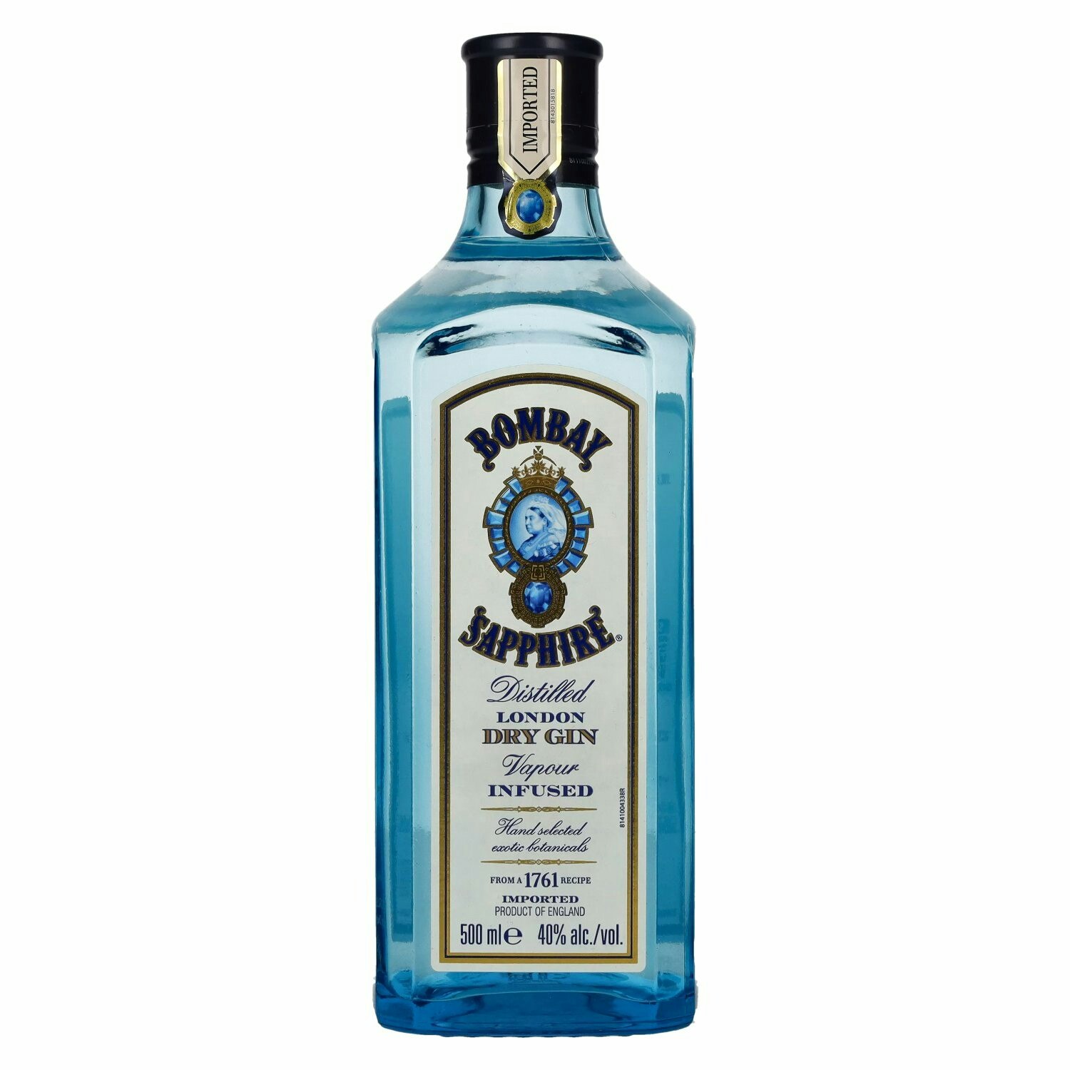 Bombay SAPPHIRE London Dry Gin 40% Vol. 0,5l