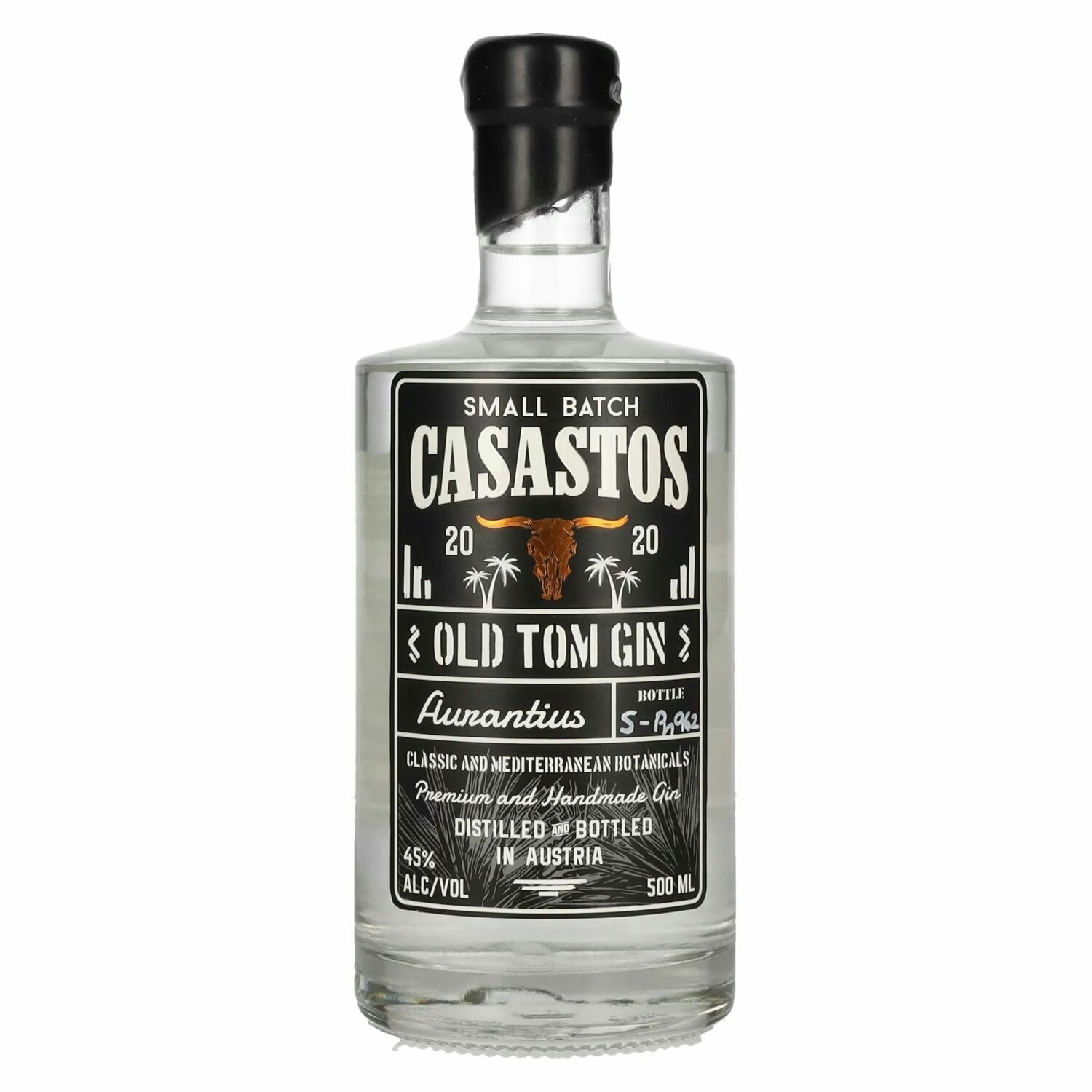 CASASTOS Old Tom Gin Small Batch Aurantius 2020 45% Vol. 0,5l