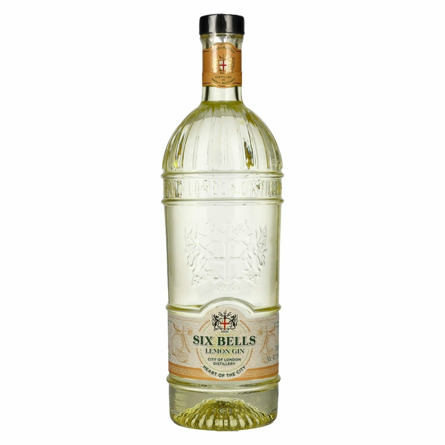City of London Distillery SIX BELLS Lemon Gin 41,3% Vol. 0,7l