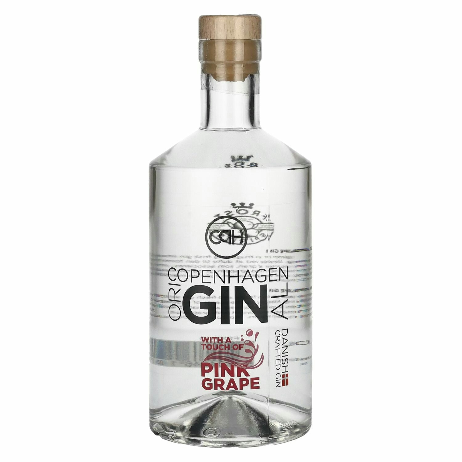 Copenhagen oriGINal Gin with a touch of PINK GRAPE 39% Vol. 0,7l