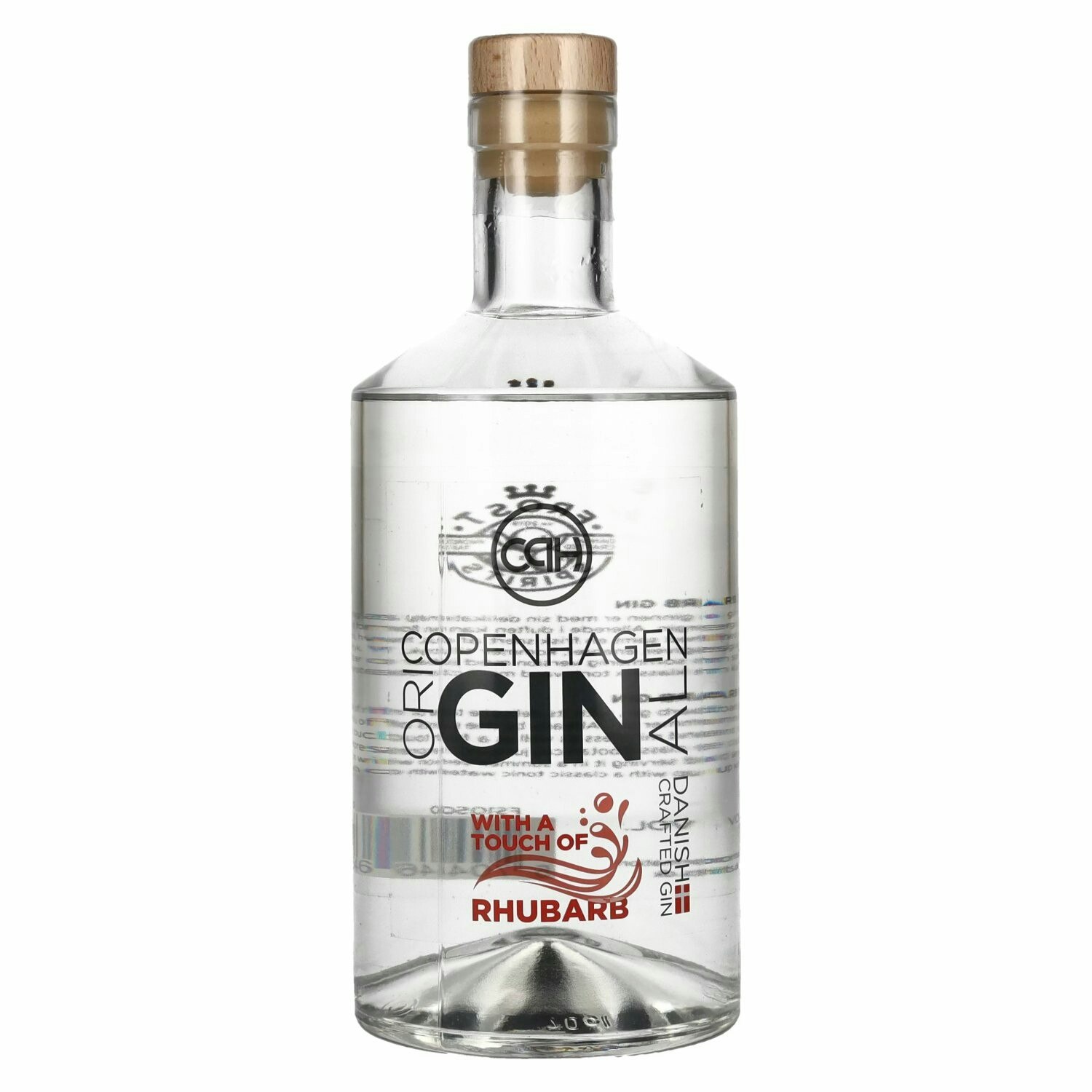 Copenhagen oriGINal Gin with a touch of RHUBARB 39% Vol. 0,7l