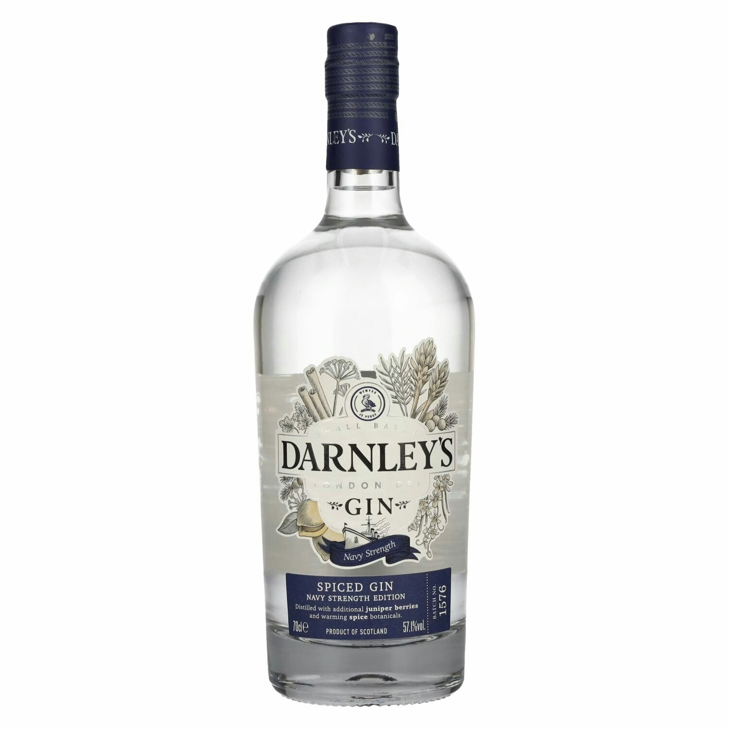 Darnley's Gin SPICED GIN Navy Strength Edition 57,1% Vol. 0,7l