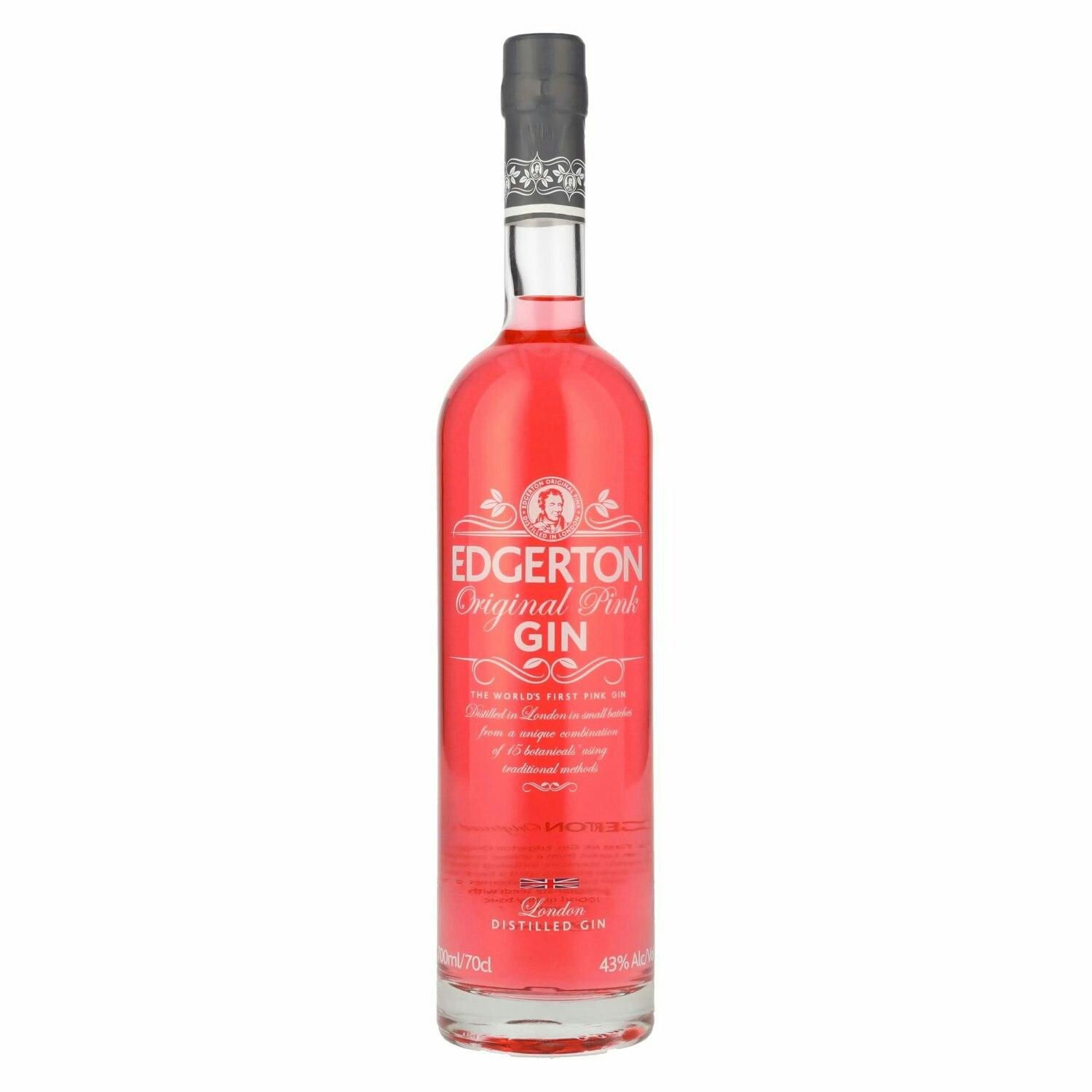 Edgerton Original Pink Gin 43% Vol. 0,7l