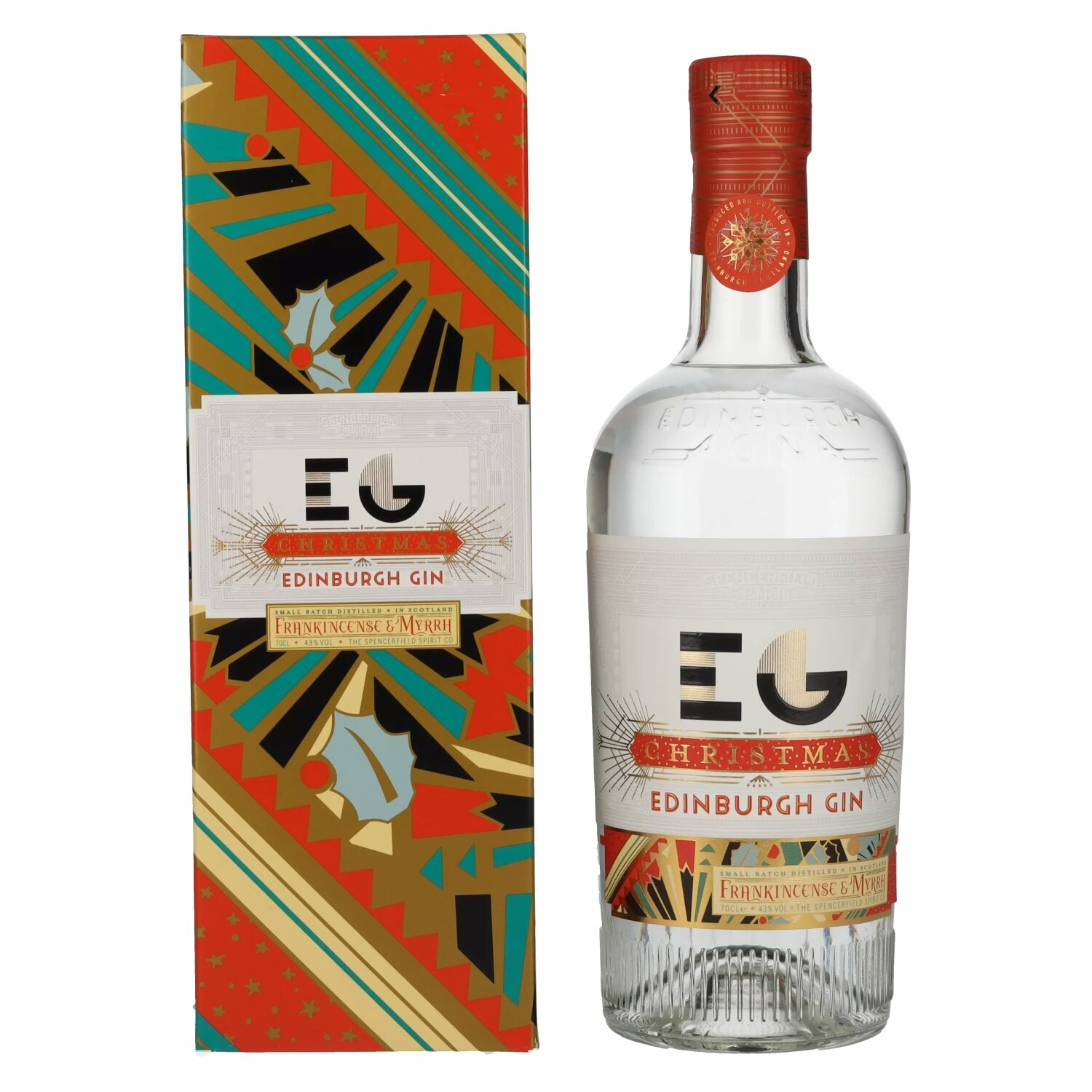 Edinburgh Gin CHRISTMAS 43% Vol. 0,7l in Giftbox