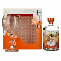 Etsu Gin DOUBLE ORANGE Limited Edition 43% Vol. 0,7l in Giftbox with glass