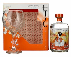 Etsu Gin DOUBLE ORANGE Limited Edition 43% Vol. 0,7l in Giftbox with glass